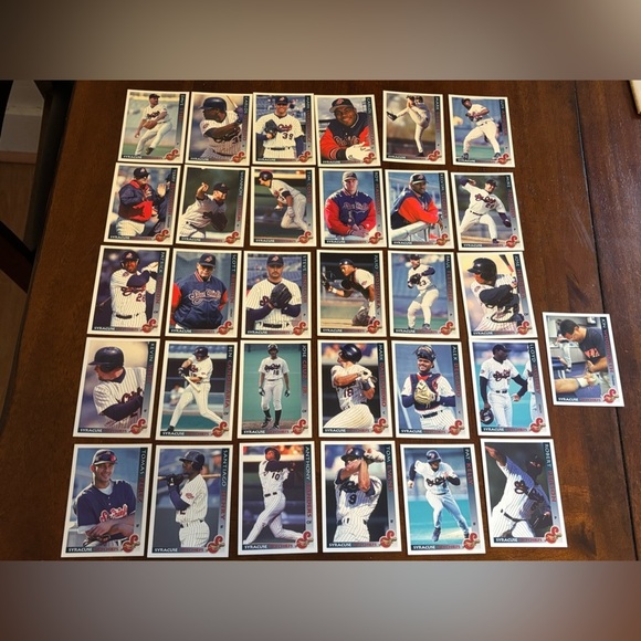 baseball cards Other - 31 Cards From Syracuse Sky Chiefs 1990s  Baseball Cards